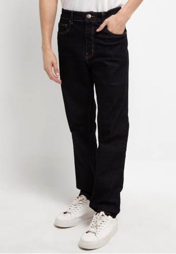 Tripl3 Jeans navy Celana Jeans Slim Fit 86E7FAAD615F83GS_1