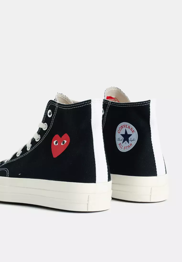 Buy CDG Play Chuck 70 Single Heart High-Top Sneakers 2026 Online