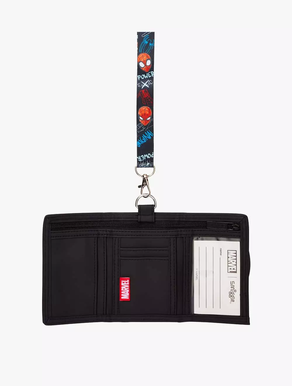 Smiggle Spider-Man Lanyard Wallet  - IGL445069BLK - Black