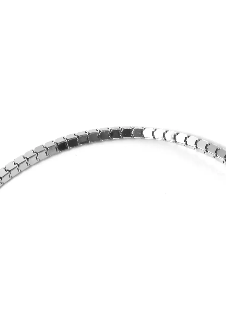 Gelang Kaki Silver Casual Perhiasan Aksesoris Fashion Wanita