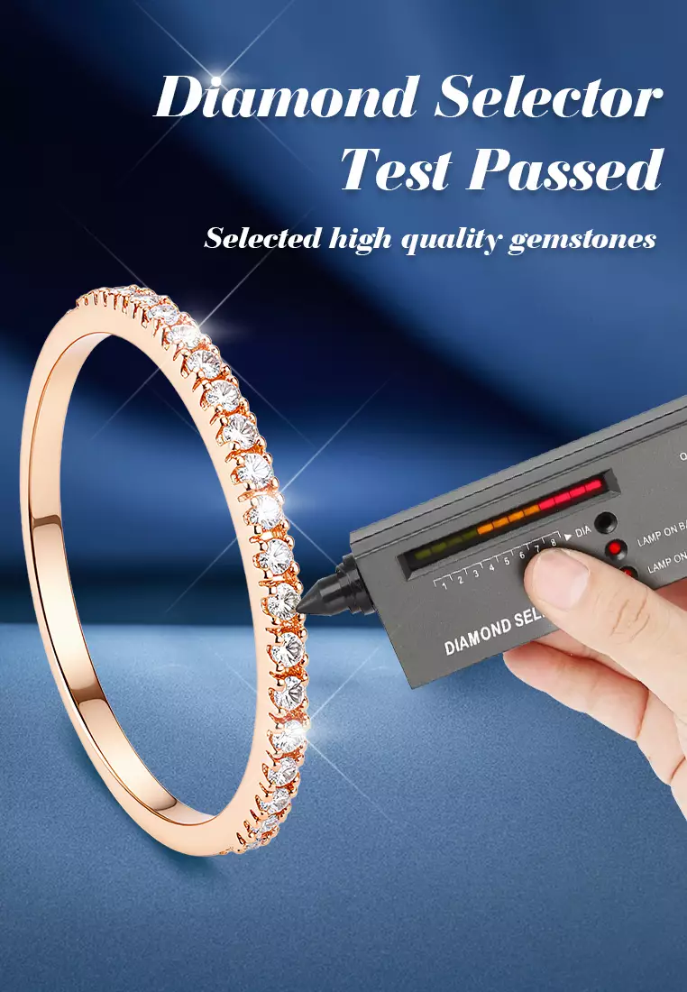 Cincin Wanita Titanium Korea Fashion Pelapisan Emas Vakum Perhiasan Ukuran Bebas Original Cewek Rings