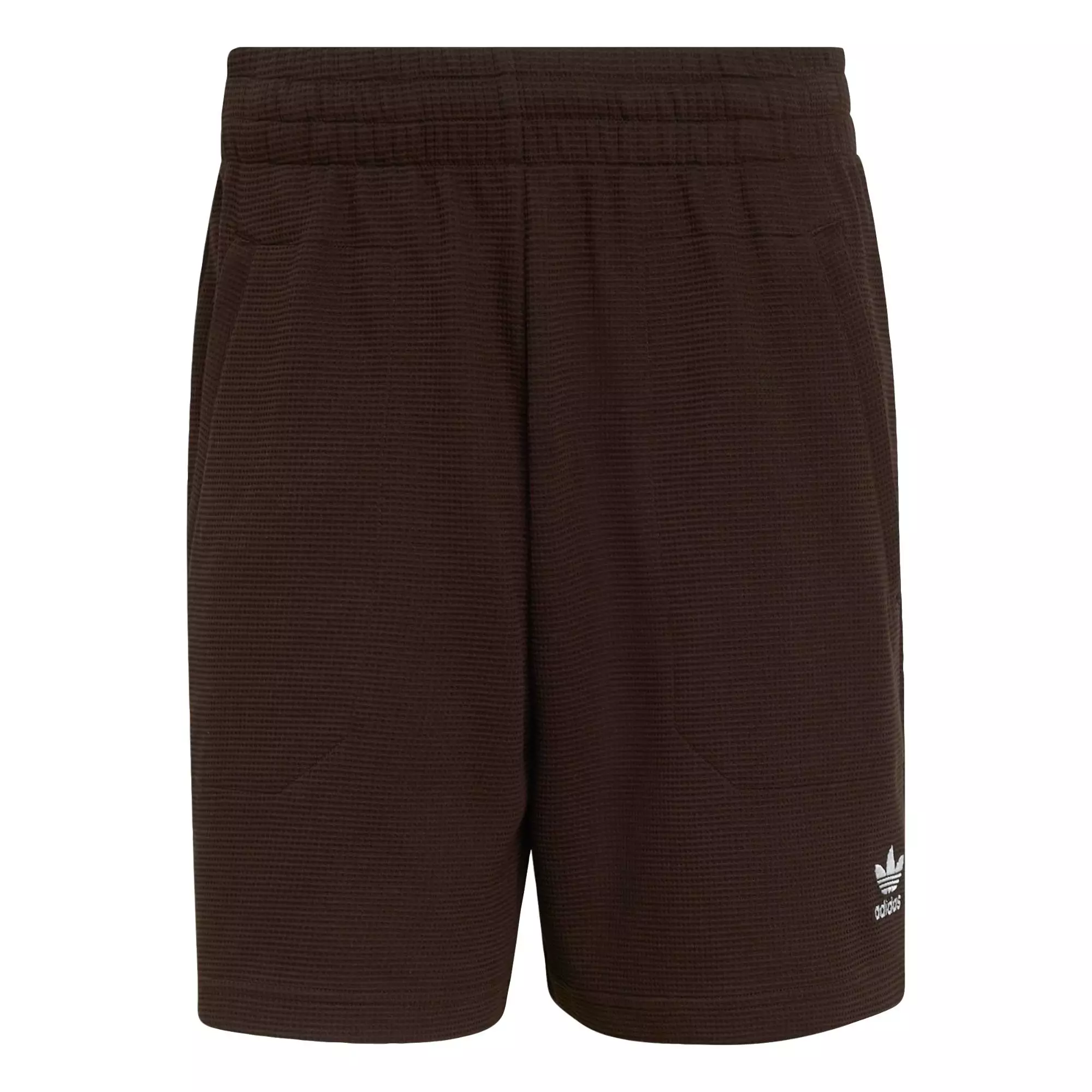 Lifestyle Essentials Trefoil Waffle Shorts Men Brown KE0864