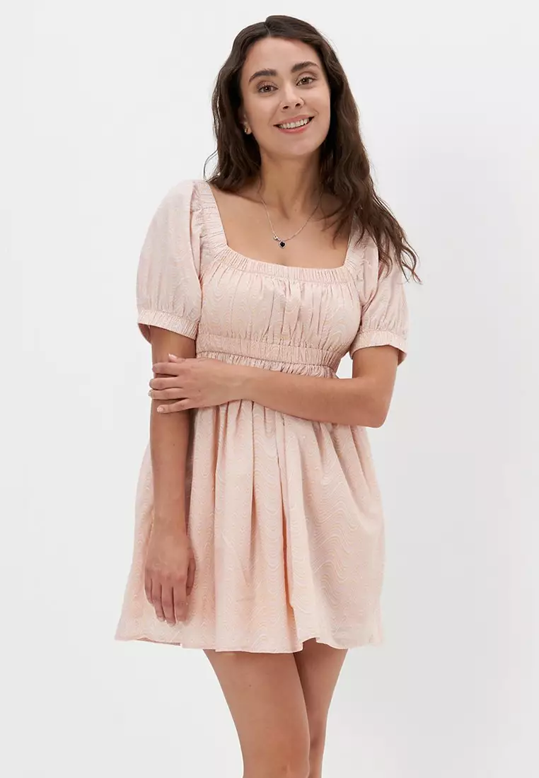 American eagle cheap pink dress