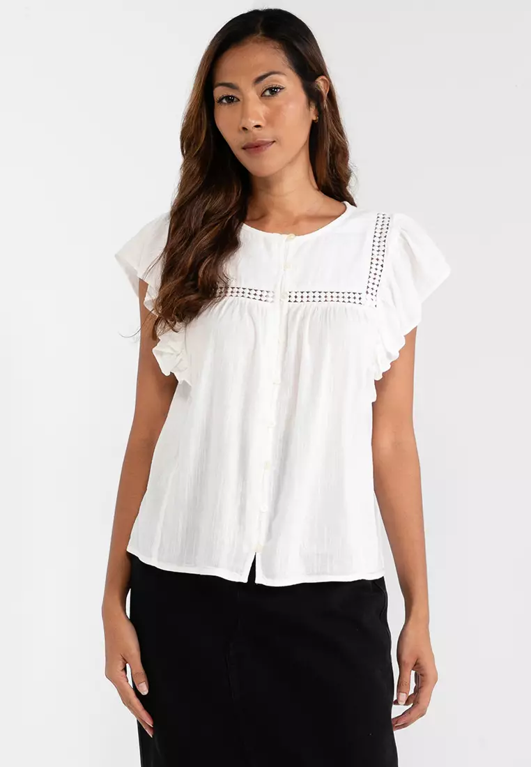 GAP Flutter Sleeves Top 2024, Buy GAP Online