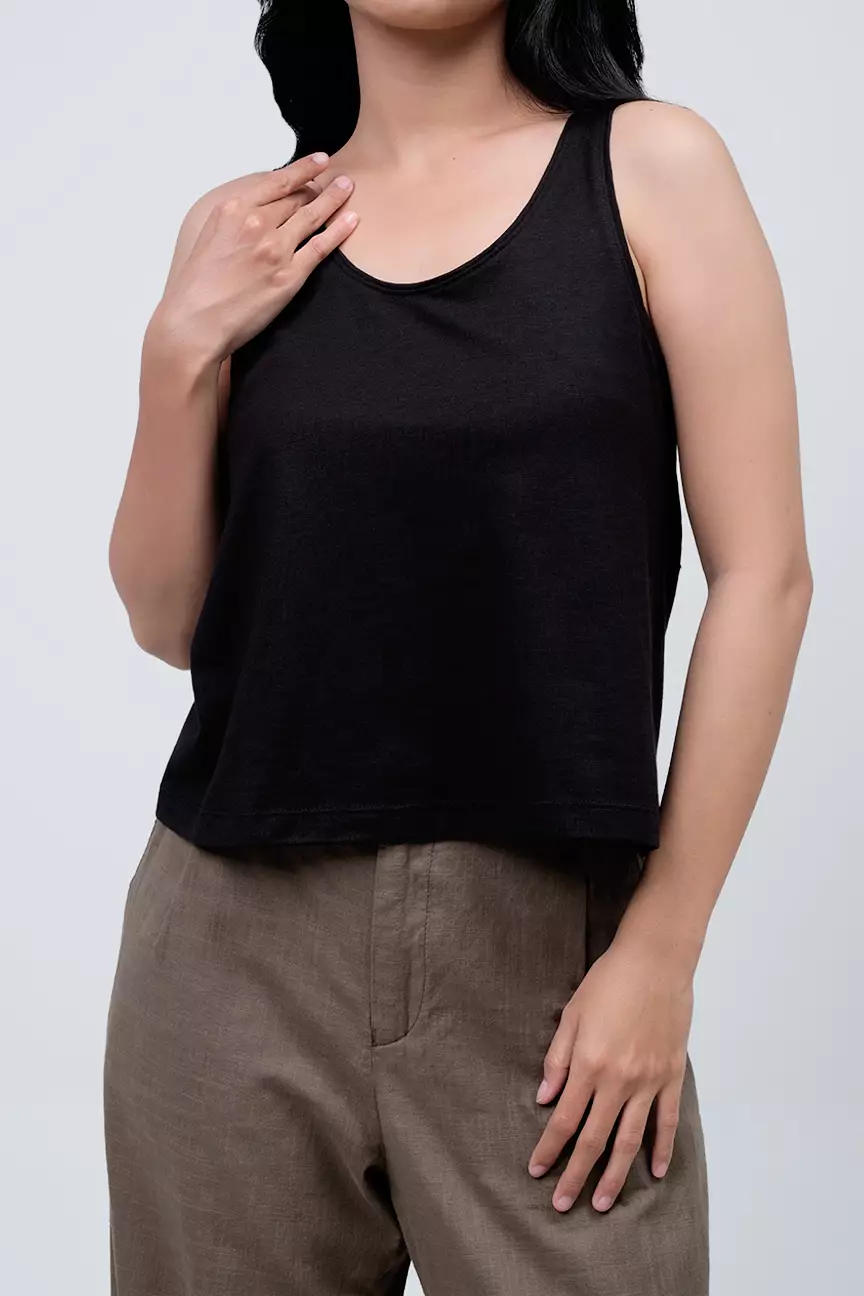 Tanktop Wanita Lovisa Black