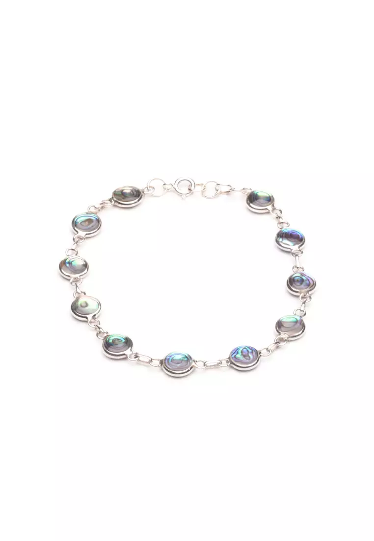 Pure silver charm on sale bracelet