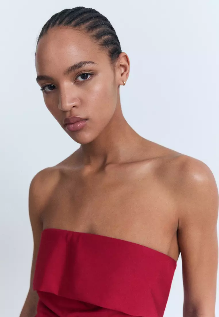 Long Strapless Jumpsuit