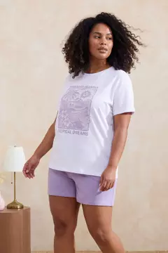 White/Lilac