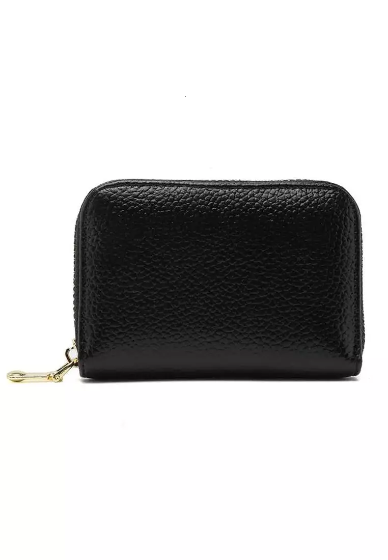Seen Wallet Wanita Casual Design Elegan Fashion Many Slot Material Leather ORIGINAL - Black