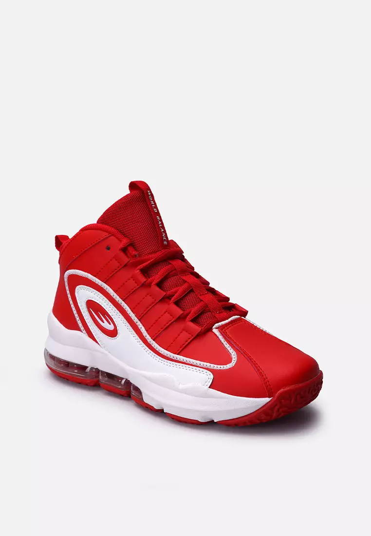 Discount on World Balance  shoes - SKU: Double Clutch Kid's Performance Basketball Shoes