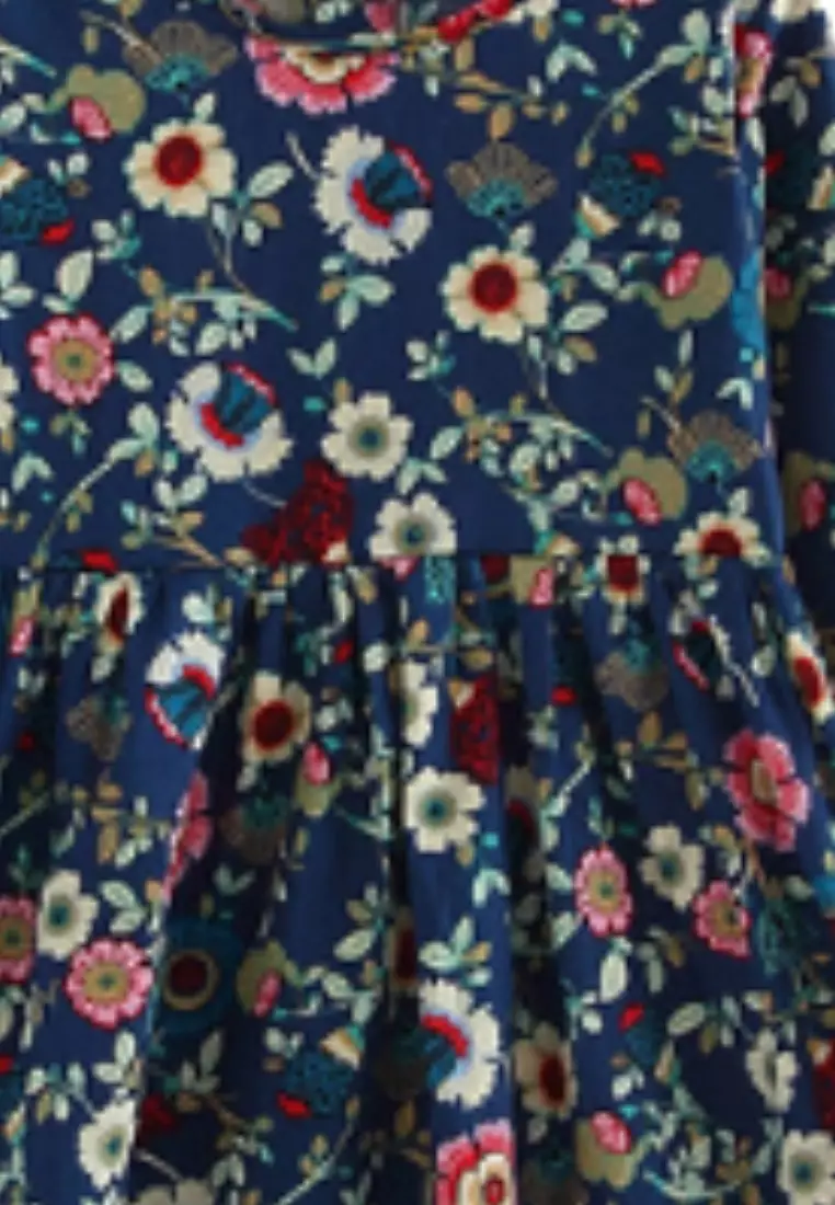 Sabrina Dress - Navy Blue