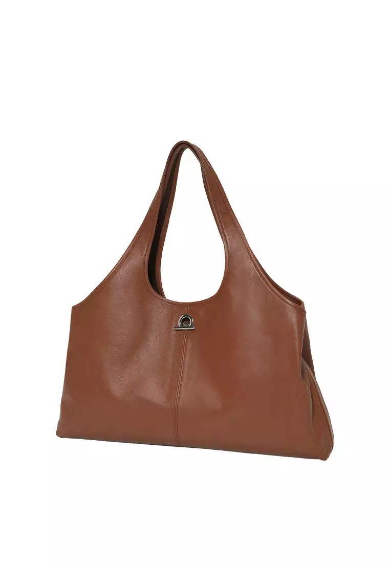 ALEX II Landscape Tote Bag - Caramel