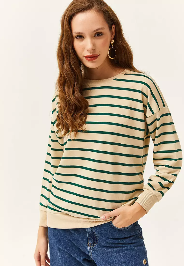 Stripe Sweatshirt