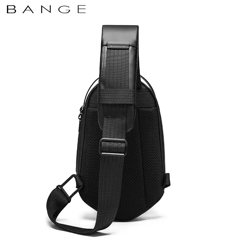 Bange BG7213 Tas Selempang Sling Bag Pria - BLACK