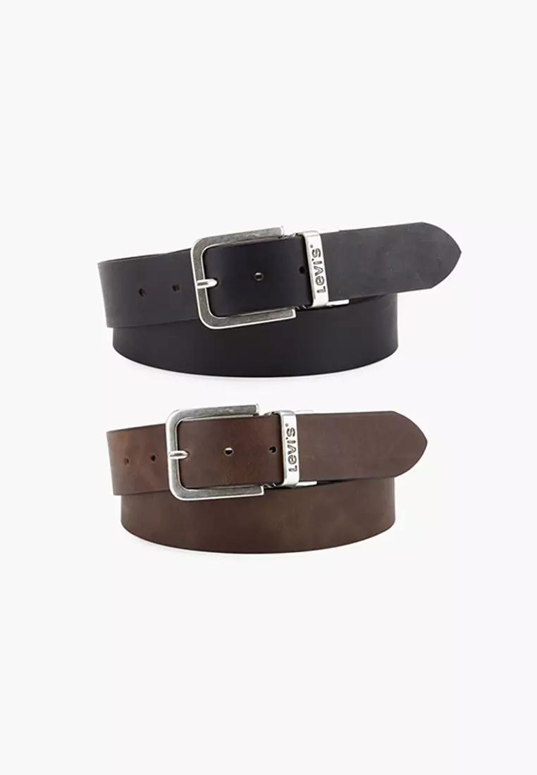 Levi's® 男士雙面皮帶