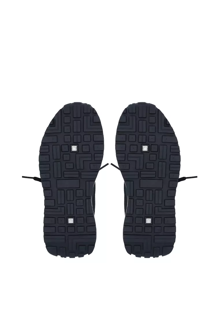 Black CR Lyra Crossline Platform Sneakers