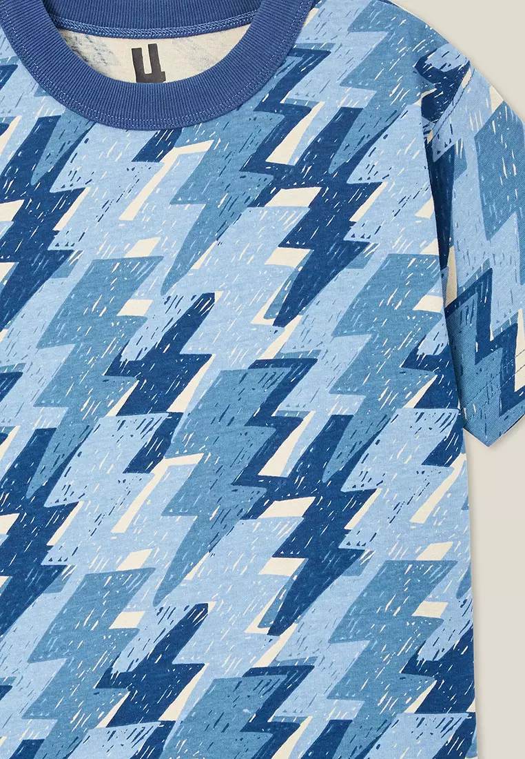 Jonny Short Sleeve Print Tee