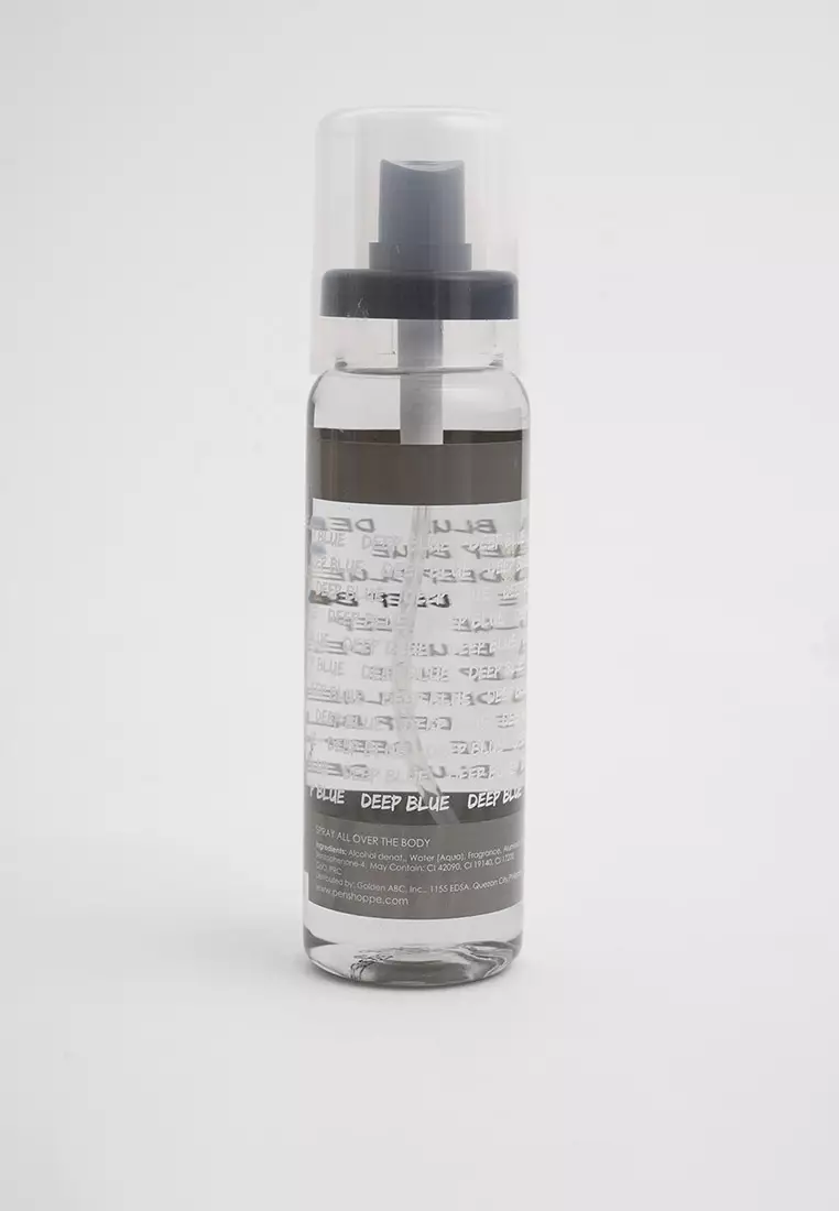 Deep Blue Atlantic Gray Deo Body Spray For Men 100ml