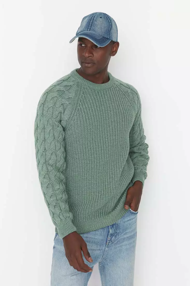 Mint green outlet jumper mens