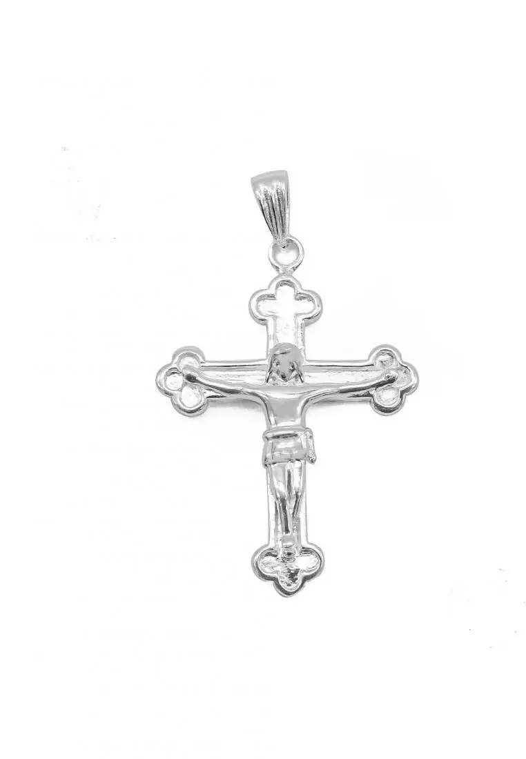Silverworks cross best sale necklace