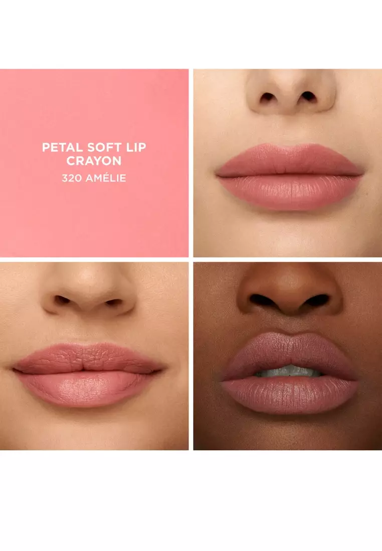 [EXP: 06/2026] Petal Soft Lipstick Crayon - 320 Amélie Coral Pink