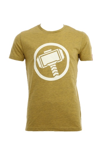 Buy Marvel Marvel Avengers Men T Shirt Yellow Online Zalora Malaysia
