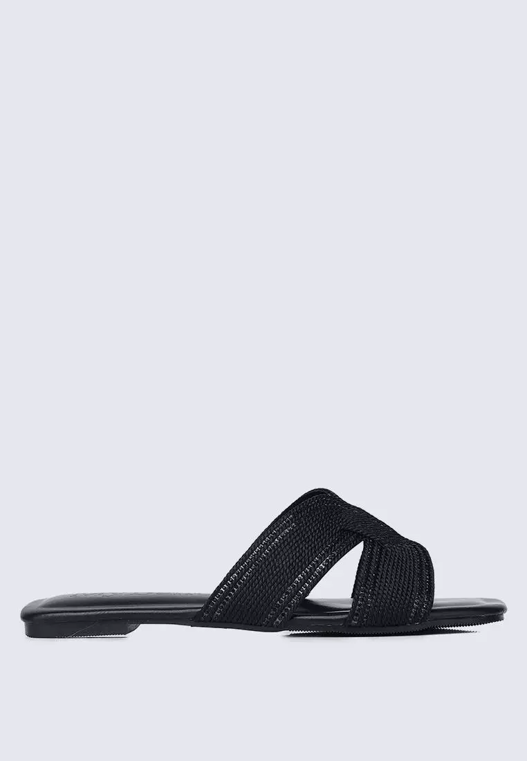 Discount on My Ballerine  shoes - SKU: My Ballerine Mocca Comfy Sandals In Black