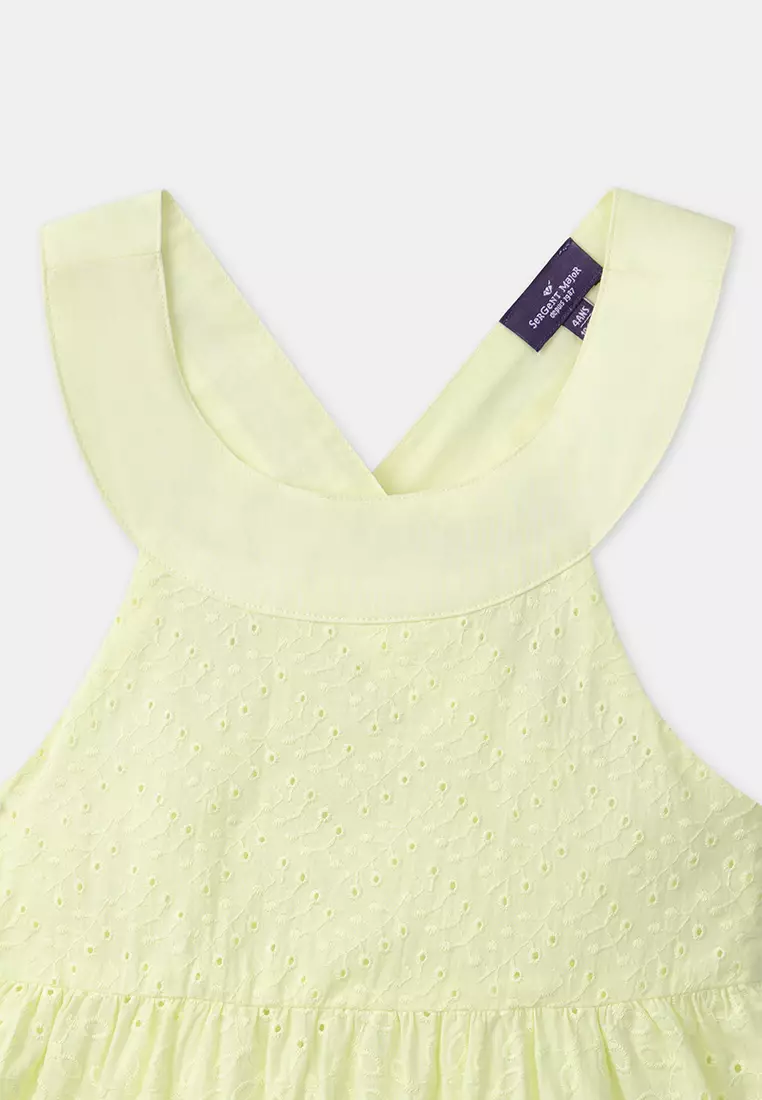 PALE YELLOW SUNBATH DRESS