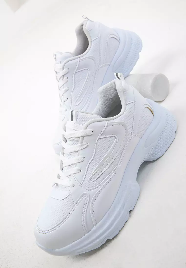 White-C Women's Sneakers 18802