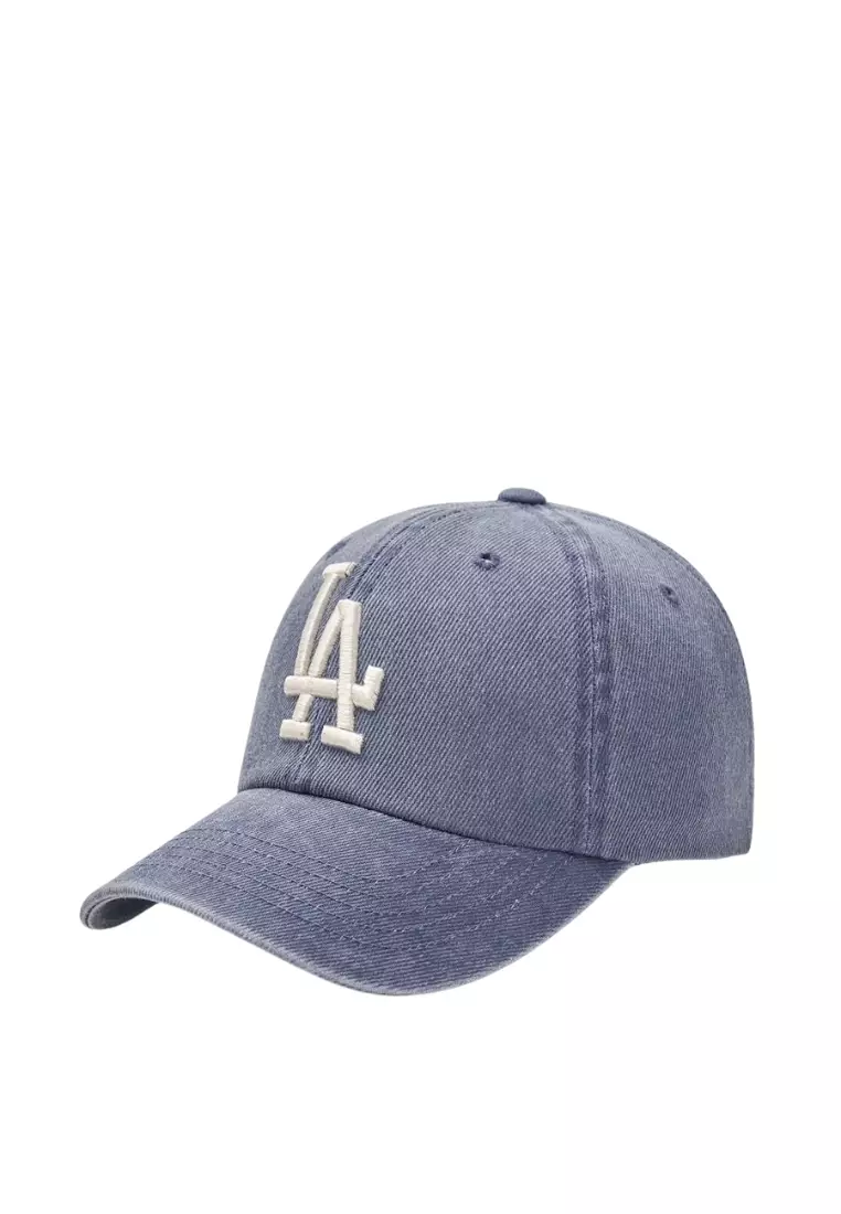 キャップ MLB Korea H-Fit Pigment Unstructured Ball Cap LA Navy 3ACPVV Jual MLB Korea H Fit Pigment Unstructured Ball Cap - LA Navy