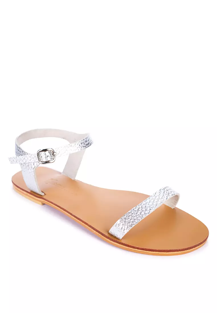 Buy CARMELLETES Flat Leather Sandals 2024 Online | ZALORA Philippines