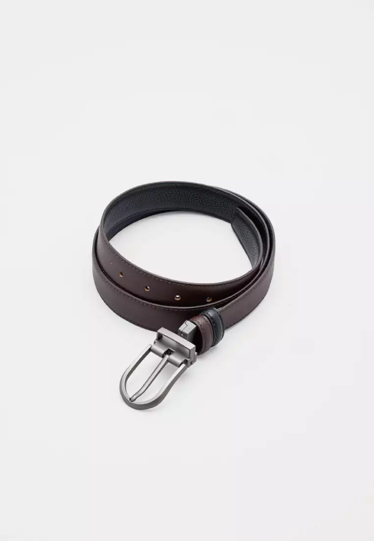Brown & Black Reversible Belt