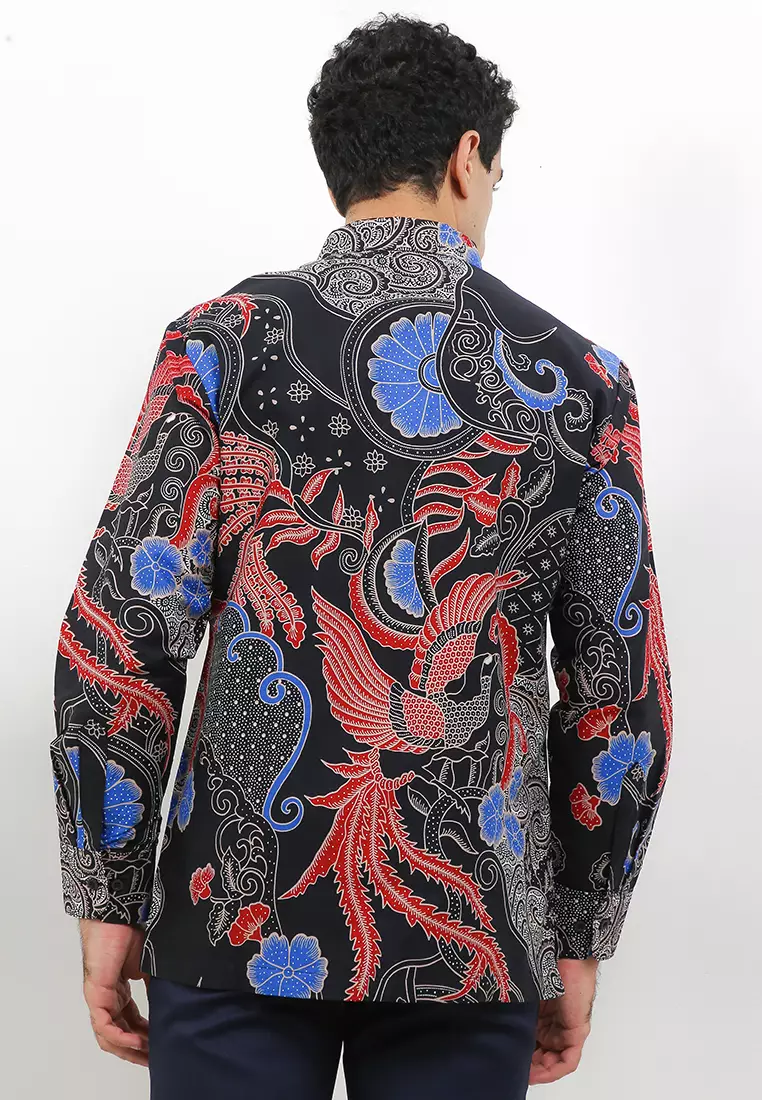 Kemeja Body Fit Batik Sekar Bengawan