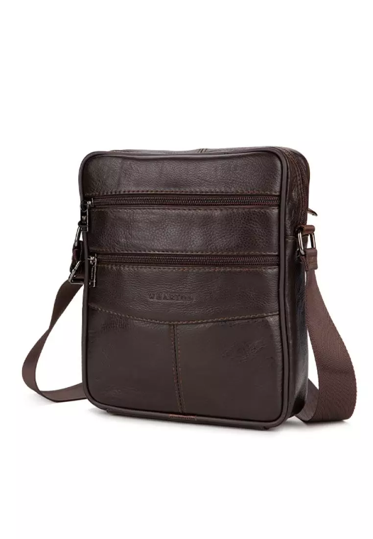 Buy Wharton Slim Leather Sling Bag 2023 Online ZALORA Philippines