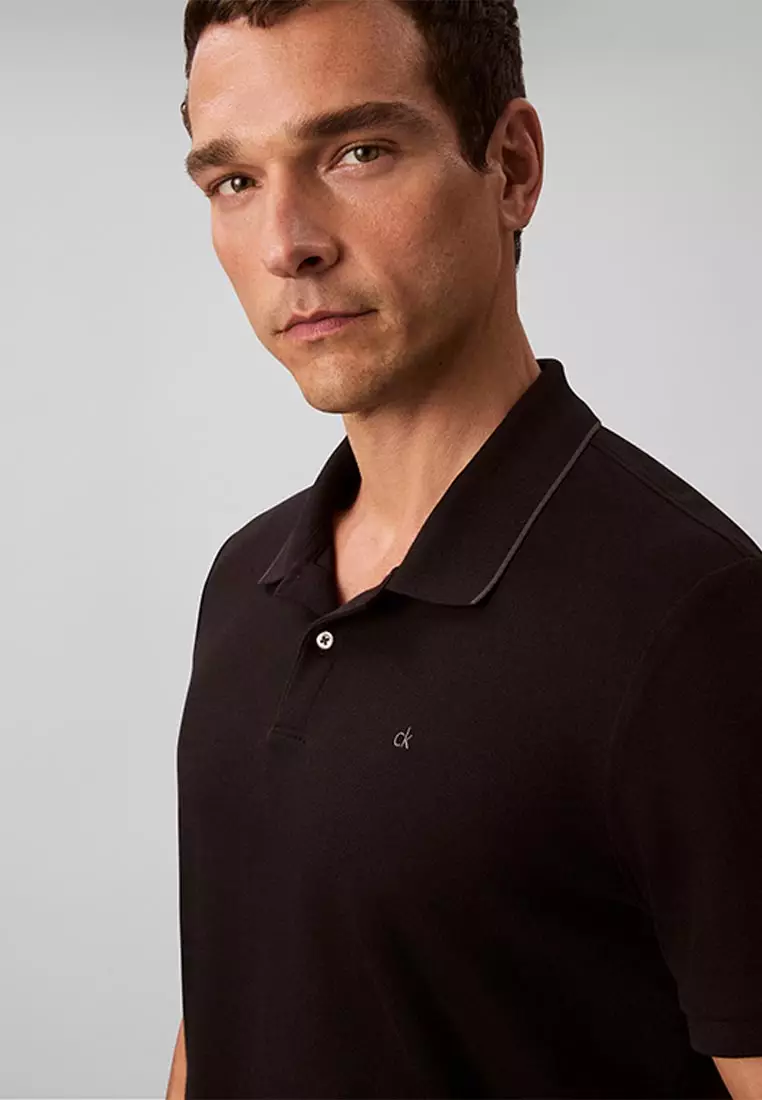 CKJ Polo Shirts Black