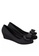 Twenty Eight Shoes black 3D Bow Jelly Wedges VR5105 01496SH3C69FEFGS_2