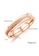 Air Jewellery gold Luxurious Matte Ring In Rose Gold 2B2CEAC6D864EFGS_4