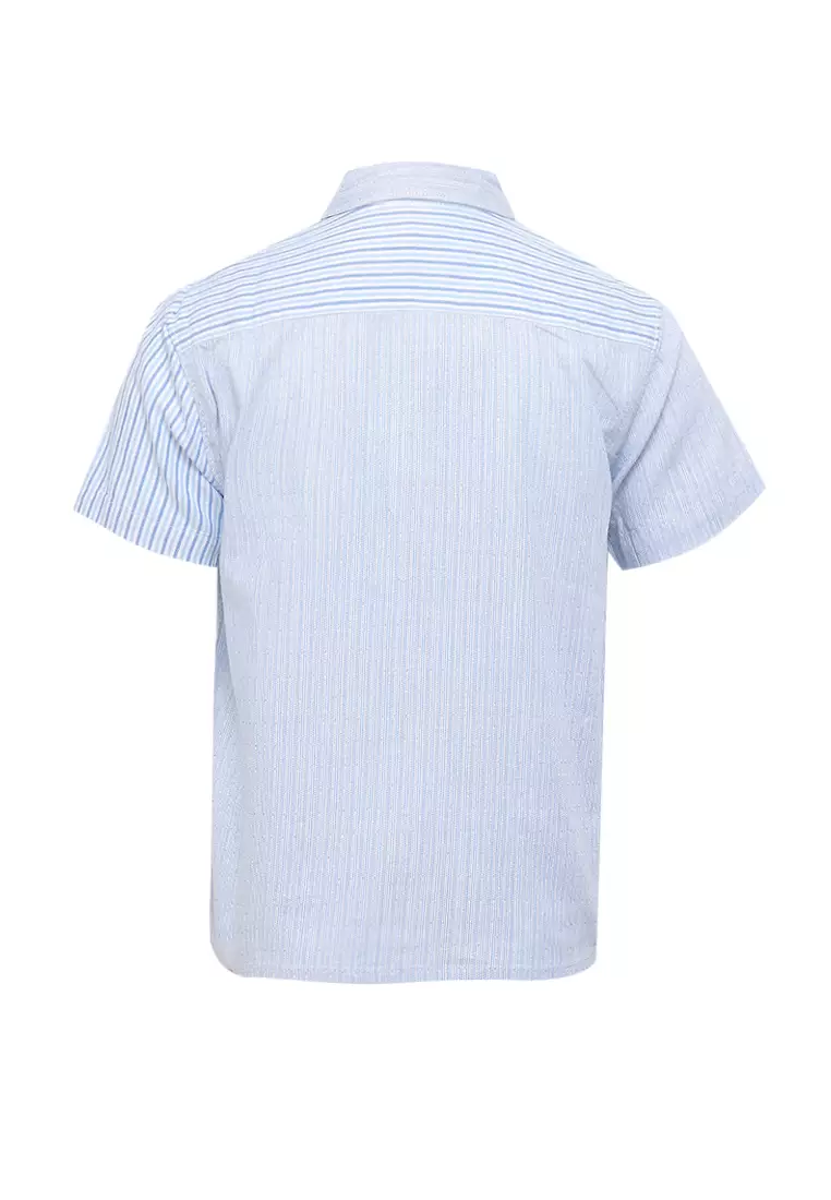 Kemeja Krah Biasa Short Sleeve