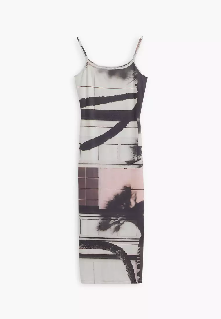 Arty midi dress