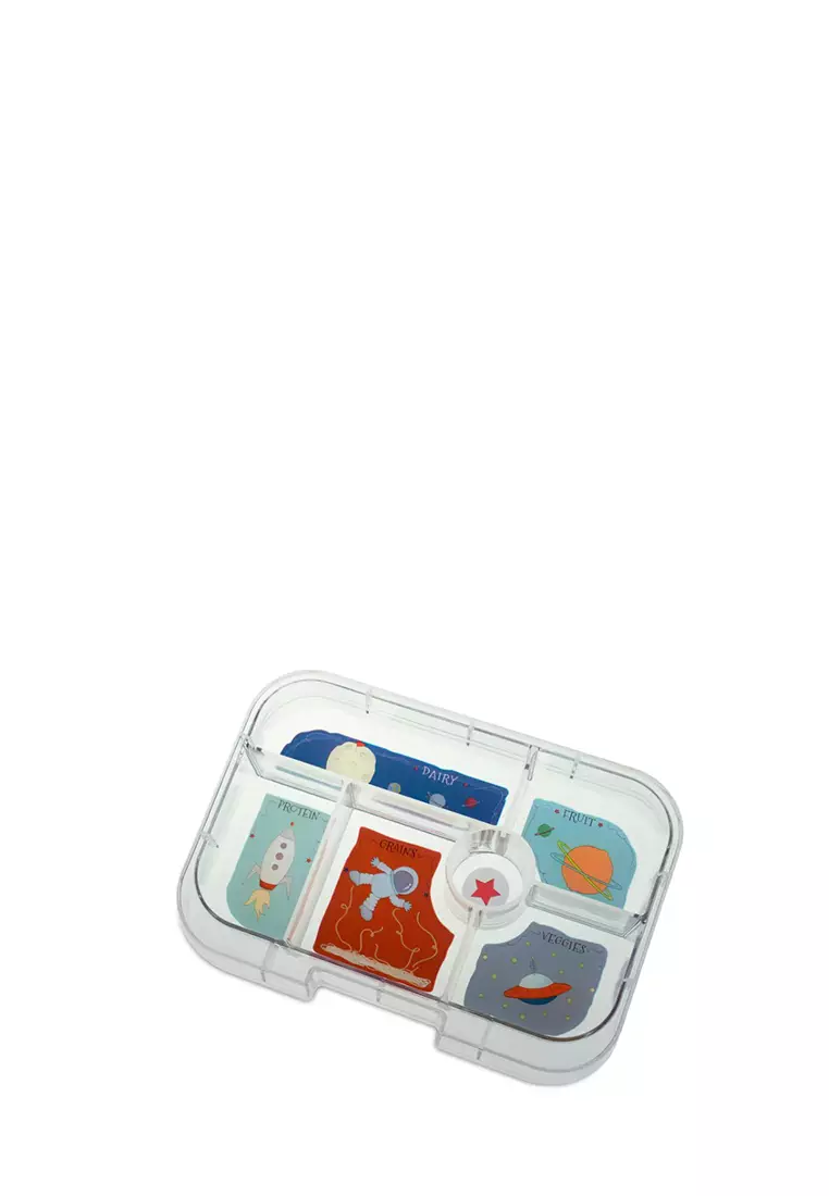 Yumbox Original Neptune Blue Rocket - Kotak Makan - Kotak Bekal Anak dan Dewasa