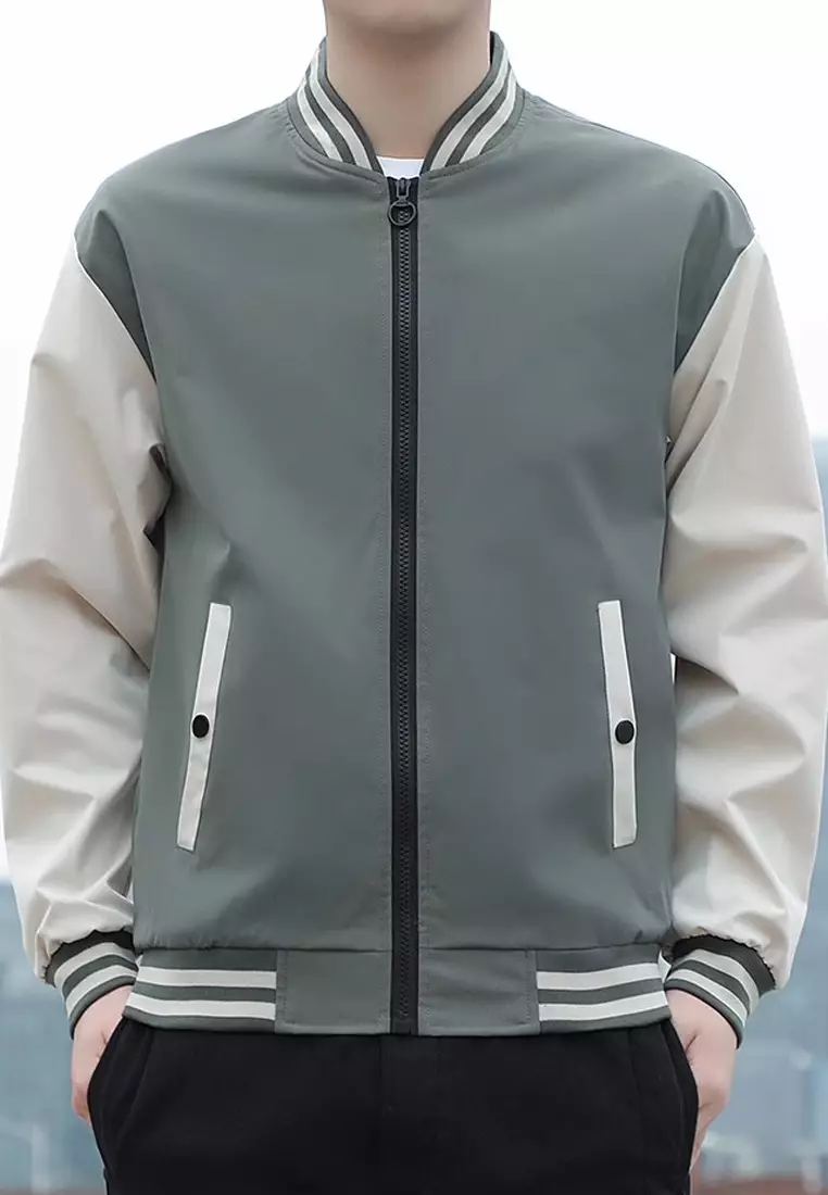 Slim Thin Baseball Jacket