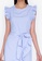 ZALORA BASICS multi Ruffle Sleeve Mini Dress with Sash 00C65AA70C27F7GS_3