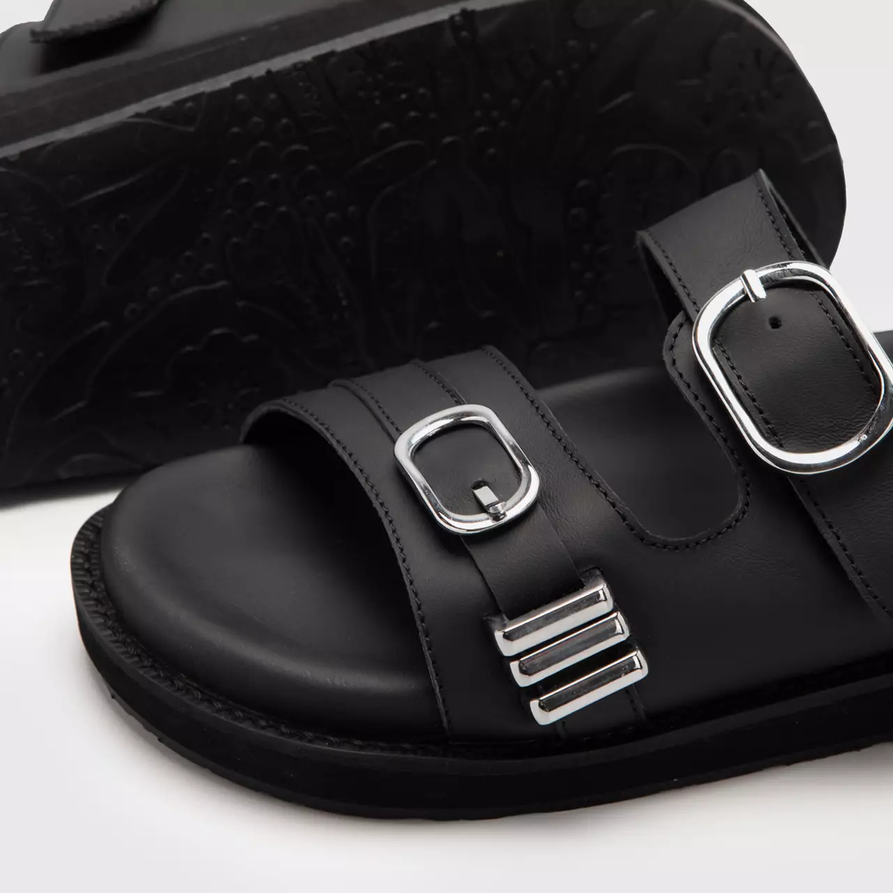 Felara Sandals Genuine Leather Black