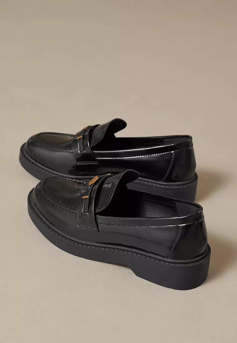 3.5CM 復古厚底樂福鞋 WW1083-2