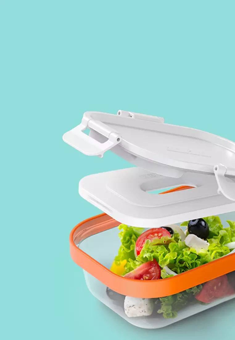 Zoku 3pc Neat Lunch Set  Tempat Bekal, Tempat Makanan Sisa, Tempat Makanan Instant