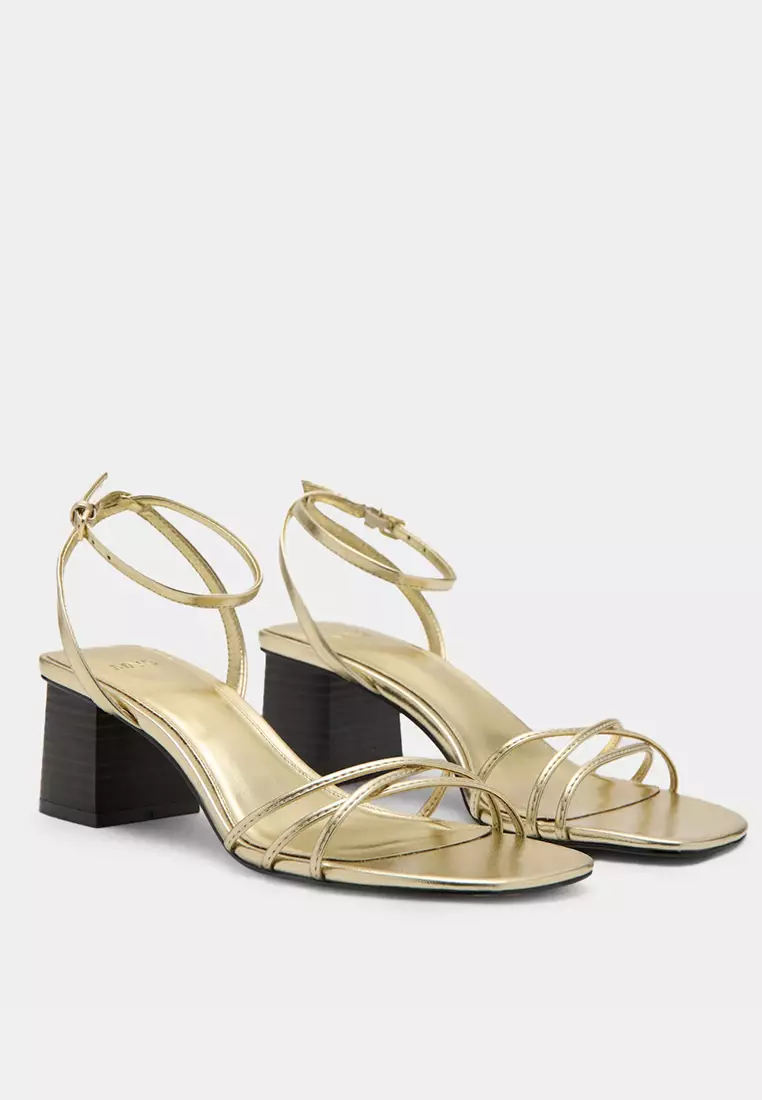 Heeled Sandals with Straps