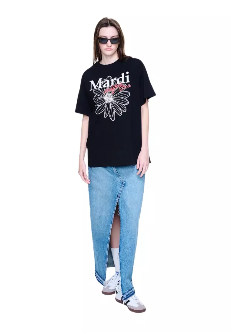 ●Mardi Mercredi●UNISEX TSHIRT FLOWERMARDI HALFTIME SHOW Mardi Mercredi】UNISEX TSHIRT FLOWERMARDI HALFTIME SHOW