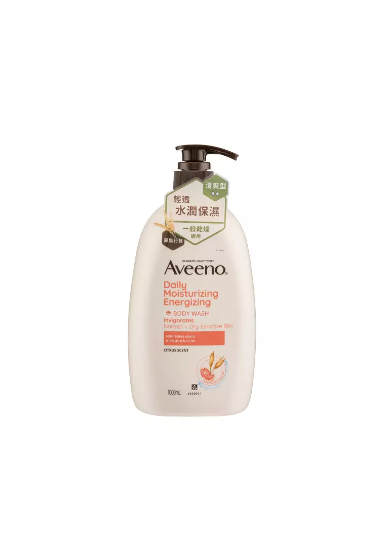 AVEENO Energizing Body Wash 1000ml