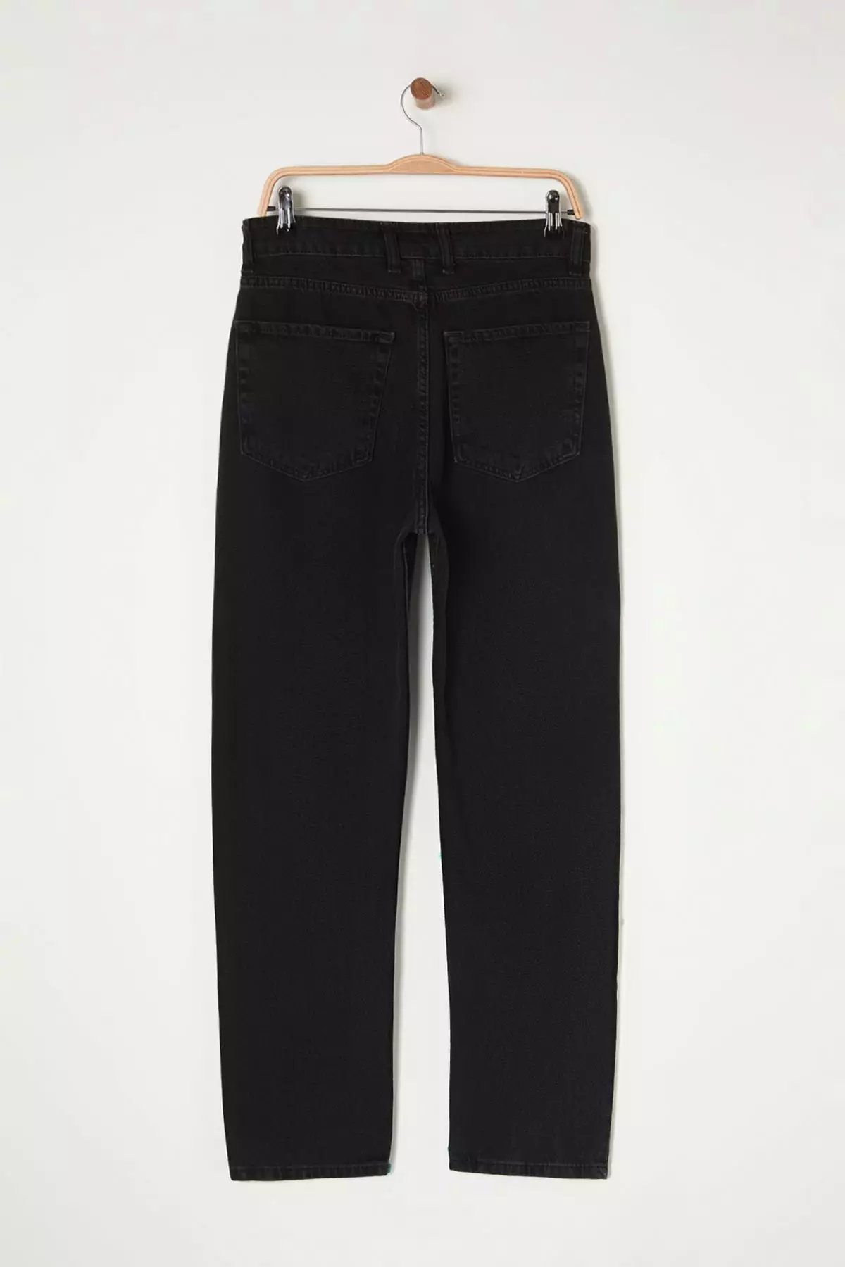Black Baggy Fit Jeans Denim Trousers TMNAW24JE00027