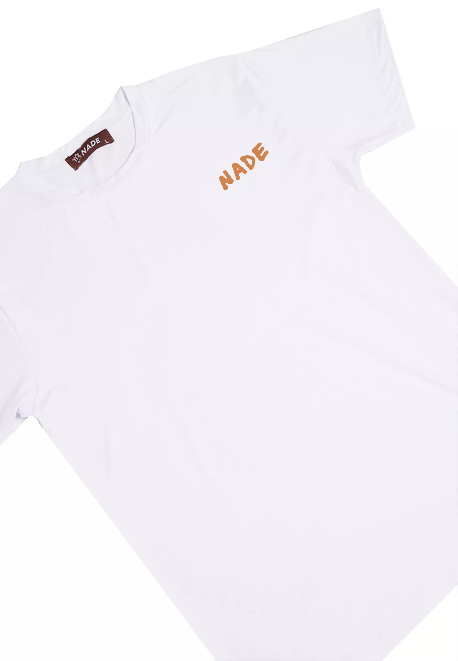 NTD06 kaos stretch anti kusut cepat kering distro pria nade marker putih